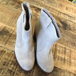 Splendid Beige Suede Lakota Heeled Boots